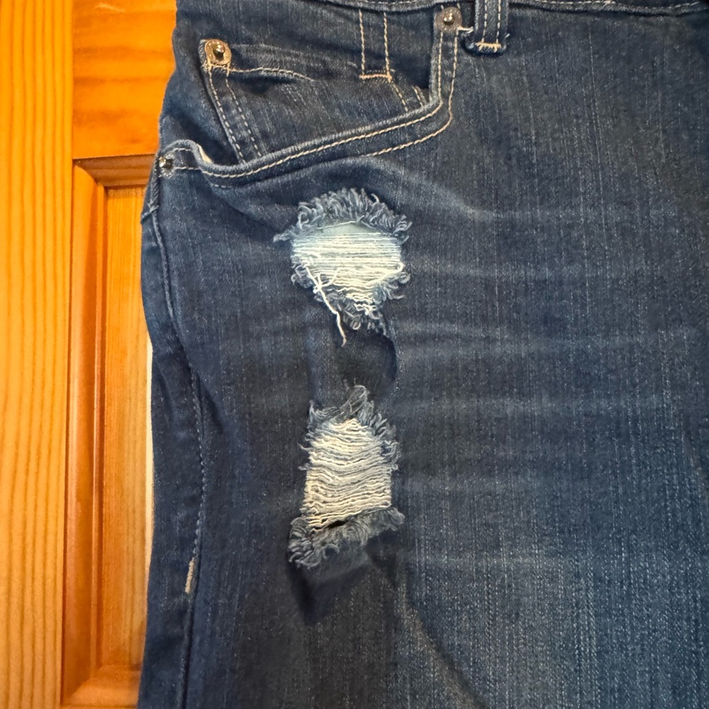 Torrid Bombshell Straight Dark Blue Straight Leg … - image 3